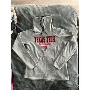 Texas Tech Red Raiders Pullover Medium Unisex– Colosseum Brand Cowl Neck Warm